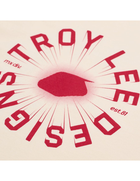 TROY LEE DESIGNS Koszulka ROTATION Vintage White