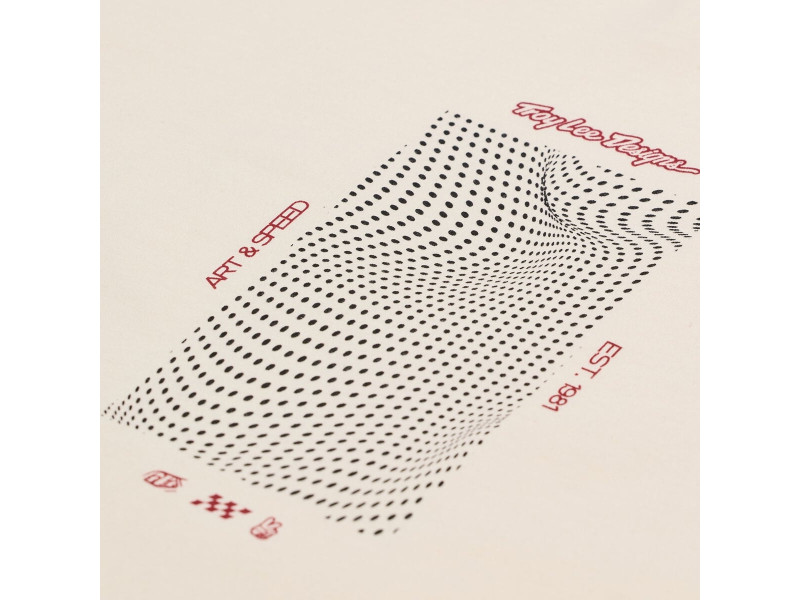 TROY LEE DESIGNS Koszulka BOXED OUT Vintage White