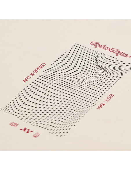 TROY LEE DESIGNS Koszulka BOXED OUT Vintage White