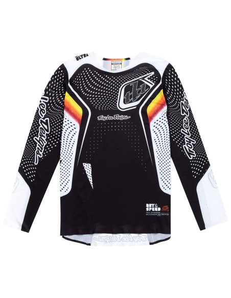 TROY LEE DESIGNS Jersey SPRINT ULTRA Optic Black