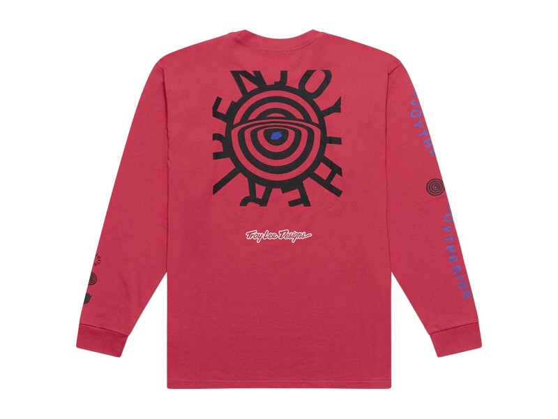 TROY LEE DESIGNS Longsleeve ENJOY THE RIDE Fuchsia