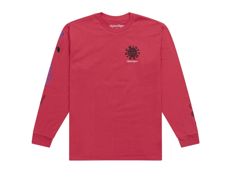 TROY LEE DESIGNS Longsleeve ENJOY THE RIDE Fuchsia
