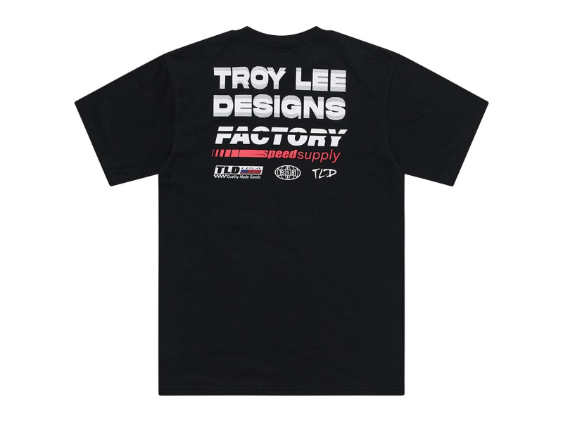 TROY LEE DESIGNS Koszulka FACTORY Black
