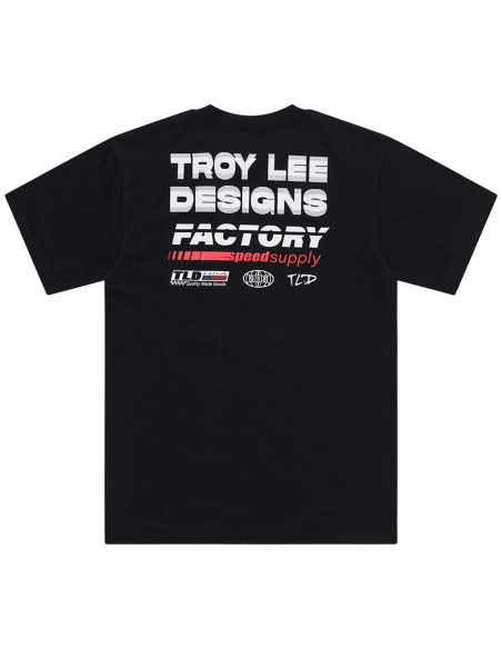TROY LEE DESIGNS Koszulka FACTORY Black