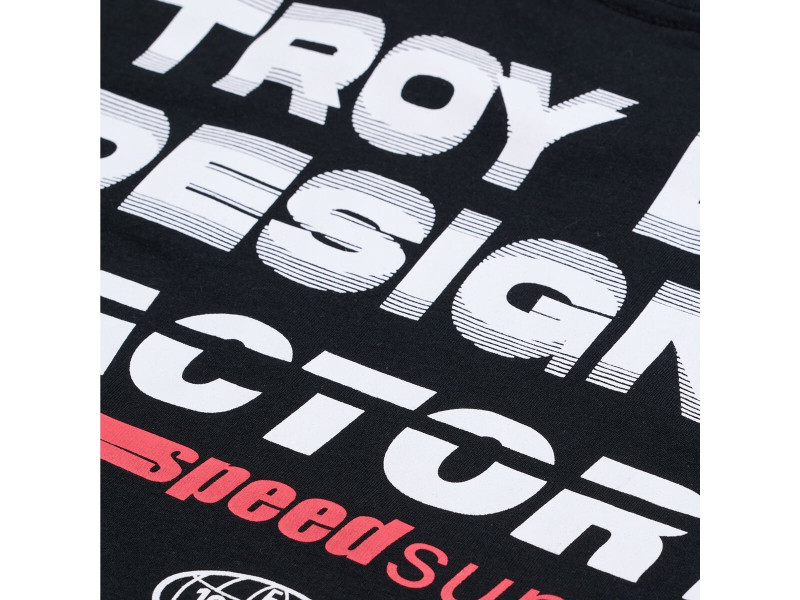TROY LEE DESIGNS Koszulka FACTORY Black