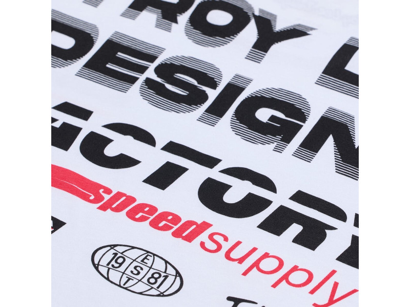 TROY LEE DESIGNS Koszulka FACTORY White