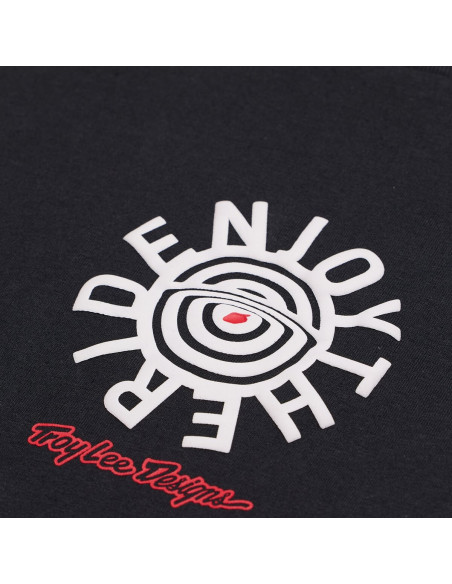 TROY LEE DESIGNS Koszulka ENJOY CARBON Black