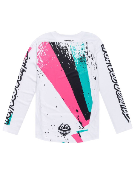 TROY LEE DESIGNS Jersey SPRINT Full Pull Chalk