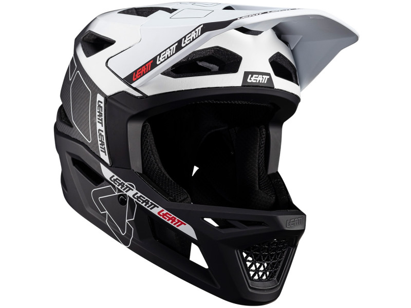 LEATT Kask MTB Gravity 6.0 V23 White Black/White