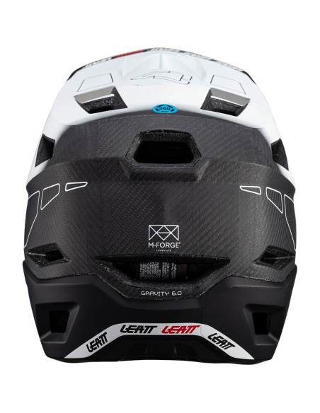 LEATT Kask MTB Gravity 6.0 V23 White Black/White