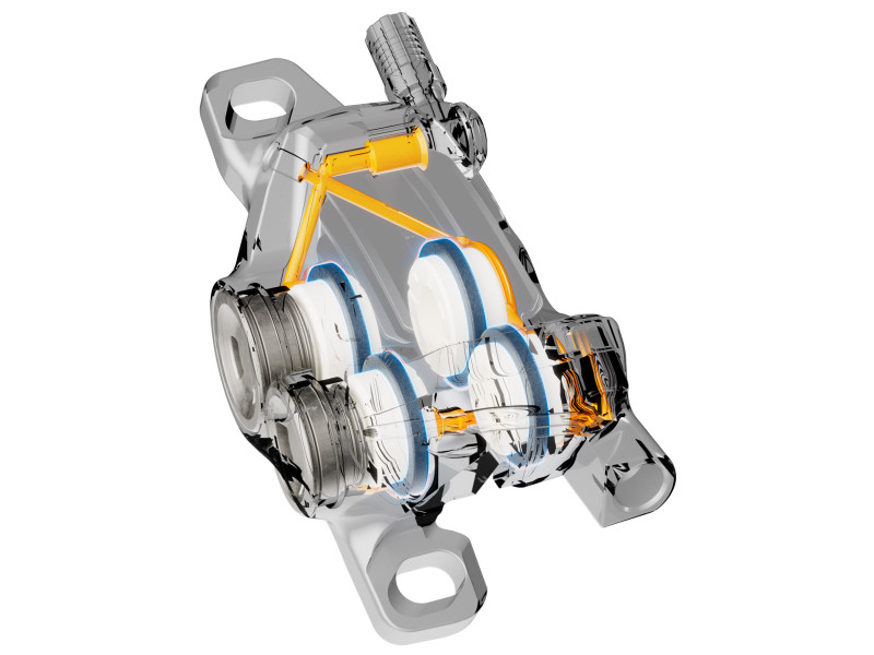 SHIMANO Hamulec Tarczowy XTR M9220 Ice tech
