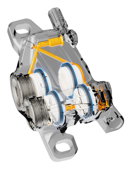 SHIMANO Hamulec Tarczowy XTR M9220 Ice tech