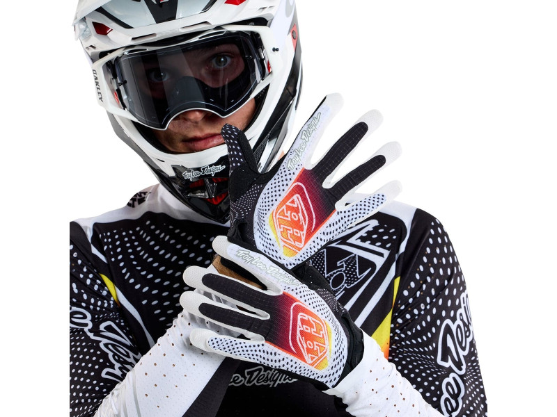 TROY LEE DESIGNS Rękawiczki AIR GLOVE Optic White