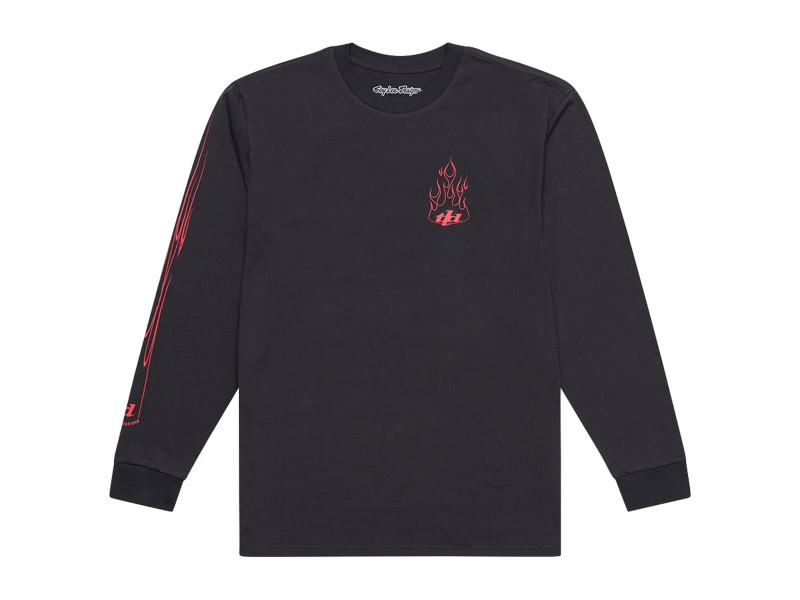 TROY LEE DESIGNS Longsleeve TORCHED Carbon