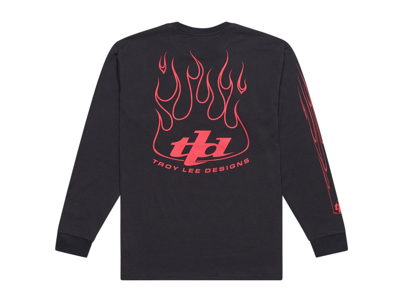 TROY LEE DESIGNS Longsleeve TORCHED Carbon