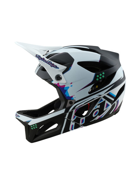 TROY LEE DESIGNS Kask STAGE MIPS Trooper White