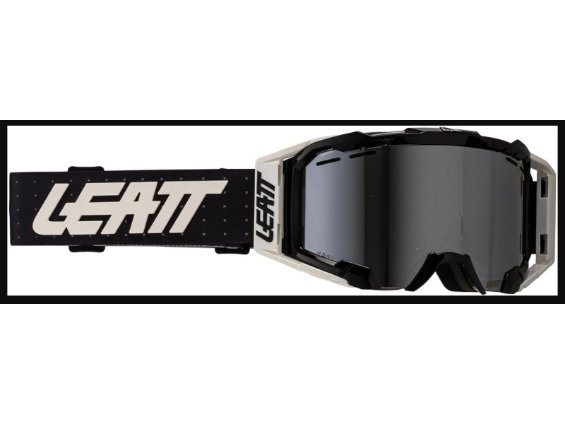 LEATT Gogle Velocity 5.0 MTB Iriz Black/Silver