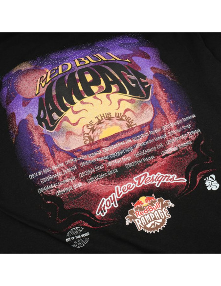 TROY LEE DESIGNS Longsleve Valley Of Gods Red Bull Rampage