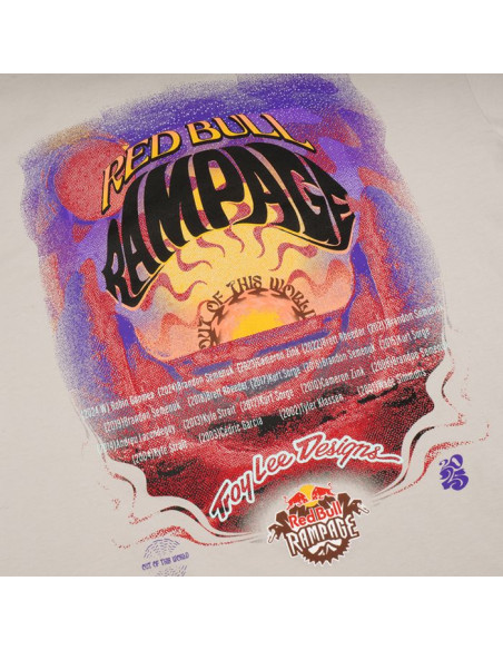 TROY LEE DESIGNS Koszulka Valley Of Gods Red Bull Rampage