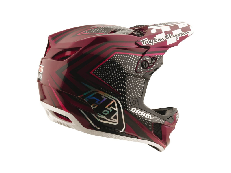 TROY LEE DESIGNS kask D4 Carbon MIPS Radioscape...