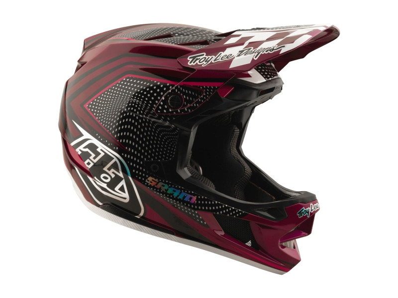 TROY LEE DESIGNS kask D4 Carbon MIPS Radioscape...