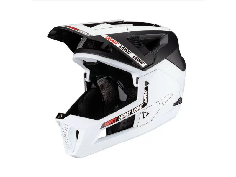 LEATT Kask MTB Enduro 4.0 White/Black