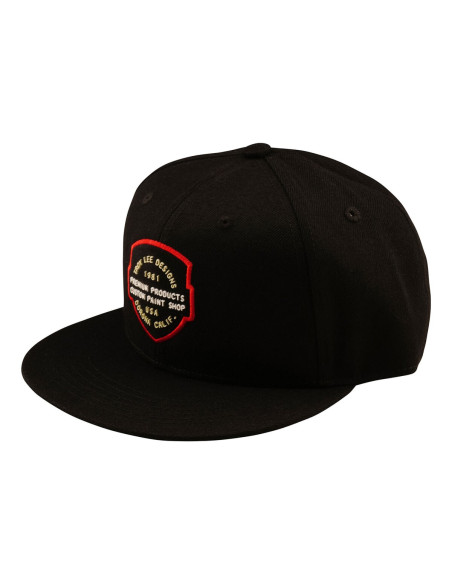 TROY LEE DESIGNS Czapka Snapback  Imprint Black