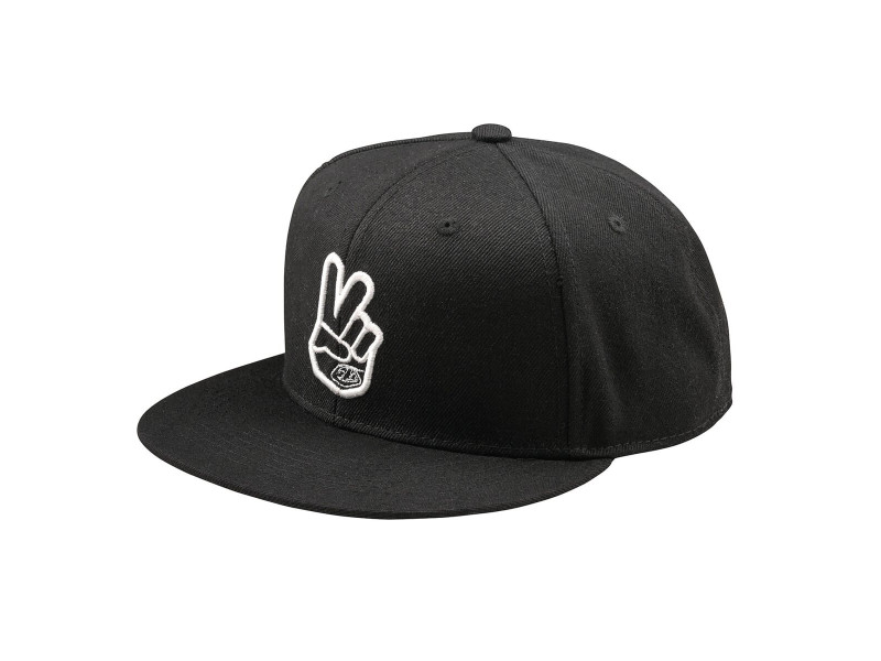 TROY LEE DESIGNS Czapka Snapback  Peace Black