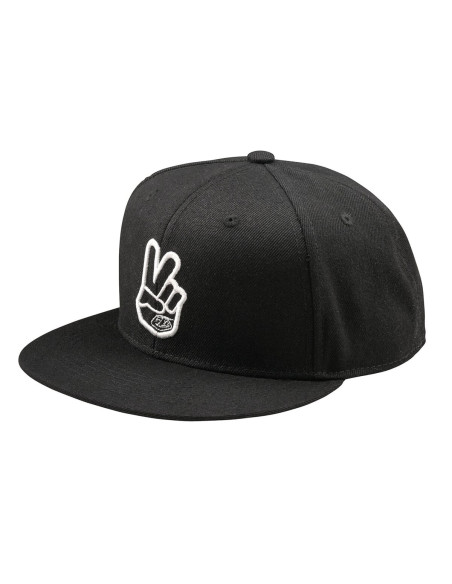 TROY LEE DESIGNS Czapka Snapback  Peace Black
