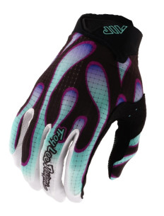 TROY LEE DESIGNS Rękawiczki AIR GLOVE Overspray Real Teal