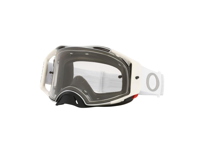 OAKLEY gogle AIRBRAKE MX Tuff Blocks White - Clear