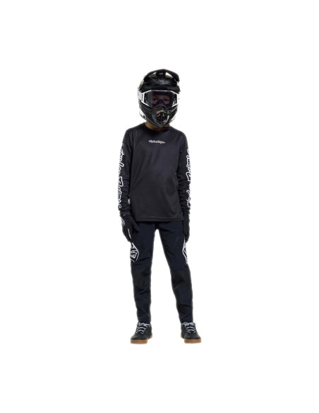 TROY LEE DESIGNS Jersey SPRINT Pro JUNIOR - Mono Black