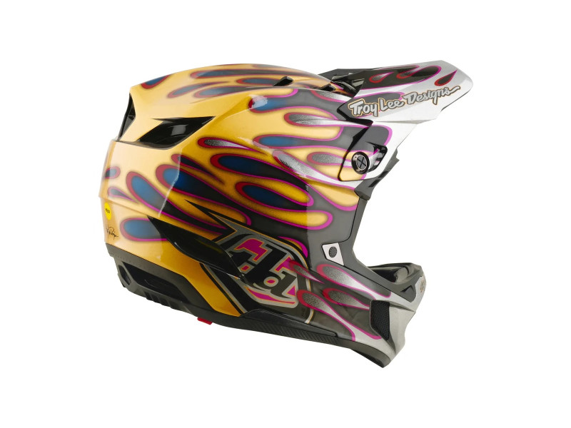 TROY LEE DESIGNS kask D4 Carbon MIPS Overspray...