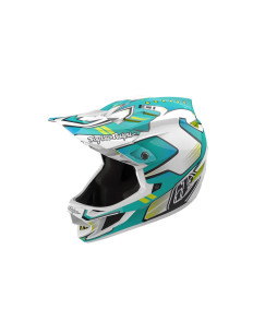 TROY LEE DESIGNS Kask D4 Composite MIPS Real Teal