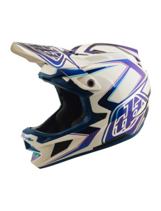 TROY LEE DESIGNS Kask D4 Composite MIPS Flared White Indigo