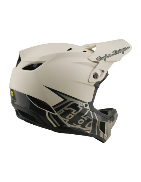 TROY LEE DESIGNS Kask D4 Composite MIPS Stealth Pumice