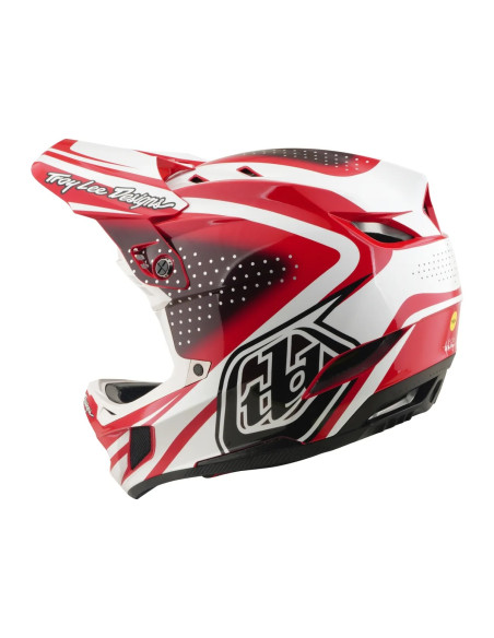 TROY LEE DESIGNS Kask D4 Polyacrylite MIPS The Line