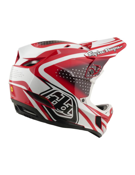 TROY LEE DESIGNS Kask D4 Polyacrylite MIPS The Line