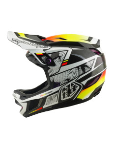 TROY LEE DESIGNS kask D4 Carbon MIPS Lines Up