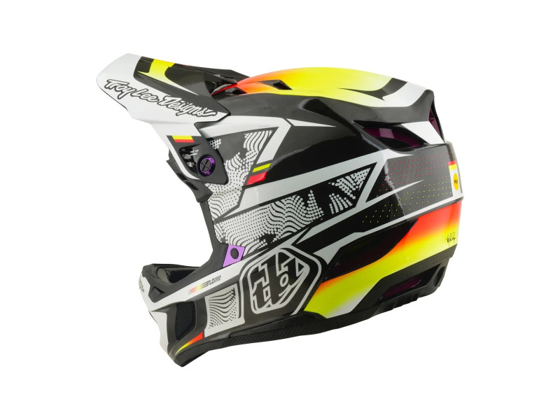 TROY LEE DESIGNS kask D4 Carbon MIPS Lines Up