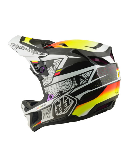 TROY LEE DESIGNS kask D4 Carbon MIPS Lines Up