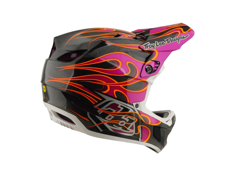 TROY LEE DESIGNS kask D4 Carbon MIPS Torched...