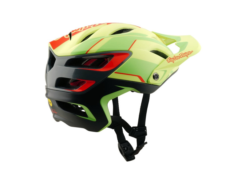 TROY LEE DESIGNS Kask A3 MIPS Glow Yellow