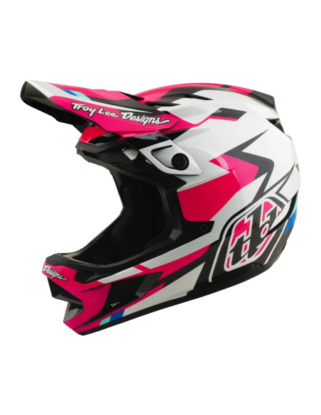 TROY LEE DESIGNS Kask D4 Polyacrylite MIPS Roamer Magenta