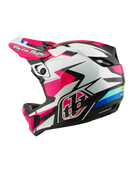 TROY LEE DESIGNS Kask D4 Polyacrylite MIPS Roamer Magenta