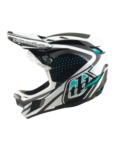 TROY LEE DESIGNS Kask D4 Polyacrylite MIPS The Line Charcoal