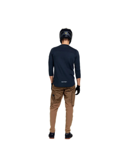 TROY LEE DESIGNS Jersey 3/4 RUCKUS Ride Tee Mono Carbon