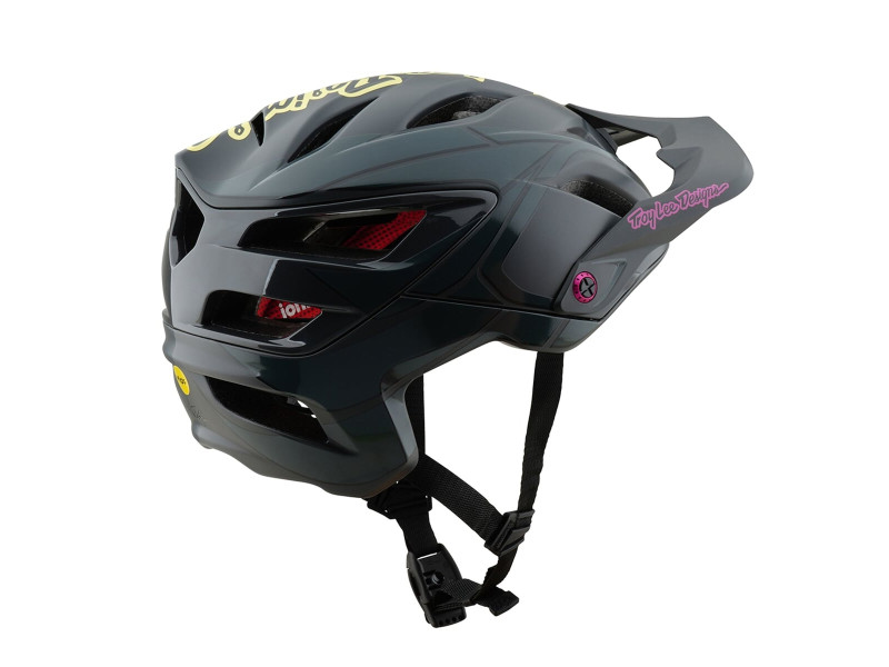 TROY LEE DESIGNS Kask A3 MIPS Ghostwing Gray