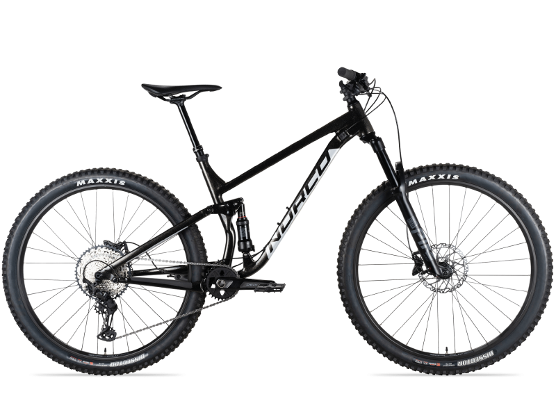 NORCO Fluid FS 1  Black/Silver 27.5 2021 S