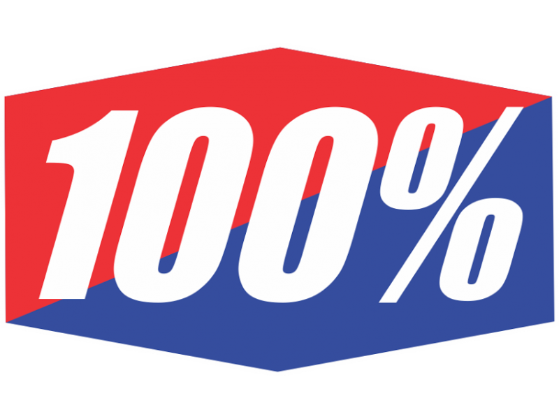 100%